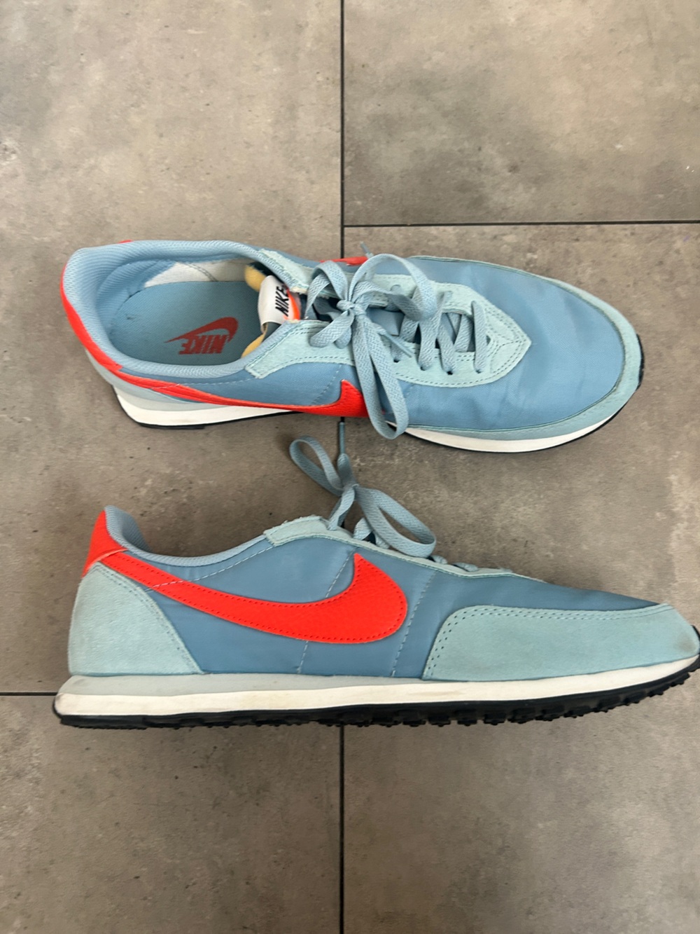 Nike Waffle Trainer 2 'Worn Blue Team Orange' size 13